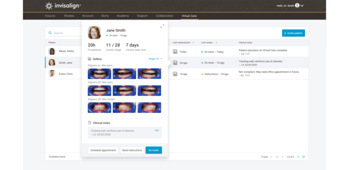 Monitora i tuoi pazienti da remoto con Invisalign Virtual Care AI